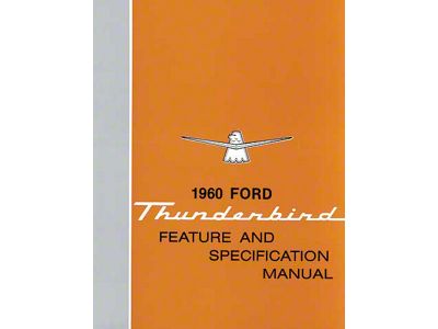 1960 Thunderbird Facts & Features Manual, 16 Pages