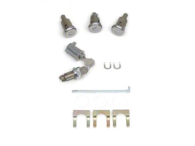 Complete Lock Set,2-Door Hardtop & Convertible,61-62