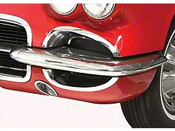 1961-1962 Corvette Bumper, Front, Left (Convertible)