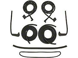 Convertible Body Weatherstrip Kit,Universal Deck Lid,61-62 (Convertible)