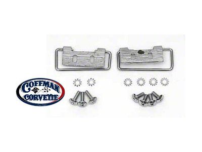 1961-1962 Corvette Convertible Top Bow Swing Latches Rear (Convertible)