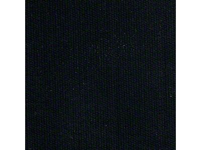 1961-1962 Corvette Convertible Top Cloth Black And Black