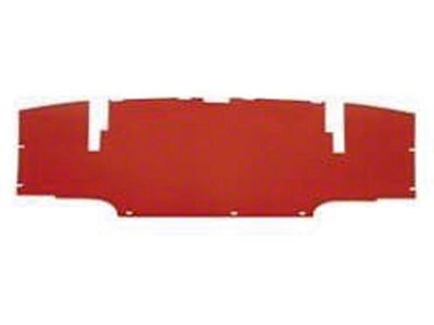 1961-1962 Corvette Liner Trunk Red Non Power Top