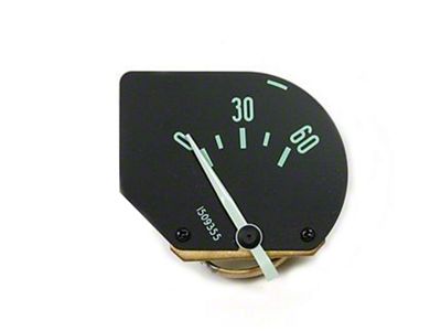 1961-1962 Corvette Oil Pressure Gauge (Convertible)