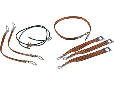 1961-1962 Corvette Radio Ground Strap Kit (Convertible)