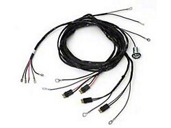 1961-1962 Corvette Rear Body And Lights Wiring Harness (Convertible)
