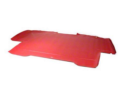 Trunk Mat, Red, 1961-1962 (Convertible)