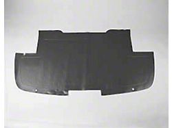1961-1962 Corvettte Trunk Mat, Black (Convertible)