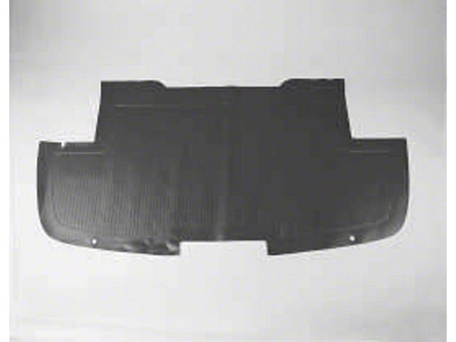 1961-1962 Corvettte Trunk Mat, Black (Convertible)