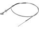 1961-1962 Ford Thunderbird Hood Release Cable Assembly