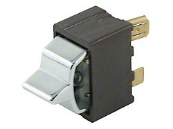 1961-1962 Ford Thunderbird Power Window Lockout Switch, Chrome Knob
