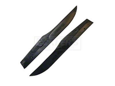 Full Size Chevy Lower Windshield Cowl Gutter Drain Seals (61-62 Biscayne; 61-62 Impala)