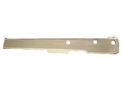 1961-1962 Ford Thunderbird Door Panel Aluminum Trim, Left & Early 1962 Convertible With Manual Windows