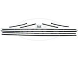 Belt Weatherstrip Kit/ 8pcs/ 61-63 T-bird Coupe