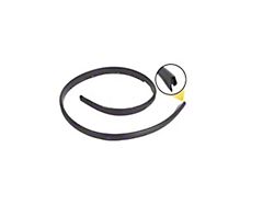 Convertible Front Header Seal, Rubber (61-63 Ford Thunderbird)