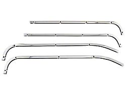 Door Panel Retainer Set, 4 Pieces, Chrome (61-63 Ford Thunderbird)