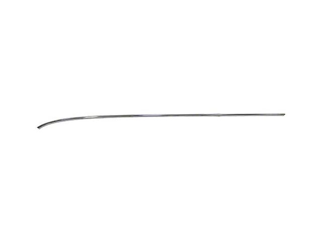 1961-1963 Ford Thunderbird Fender Peak Moulding, For Left Front Fender, Stainless Steel