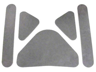 Hood Insulation Pad Set/ 5 Pcs/ 61-63 T-bird