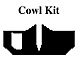 1961-1963 Ford Thunderbird Insulation Kit, Cowl Kit, For Convertible