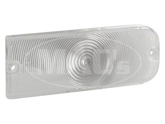 1961-1963 Ford Thunderbird Parking Light Lenses, Plastic, Clear