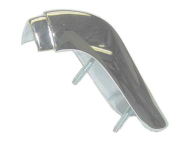 Peak Moulding End Cap/ Chrome/ Left/ 61-63 T-bird