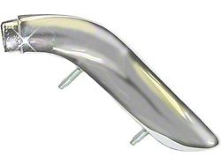 1961-1963 Ford Thunderbird Peak Moulding Quarter End Cap, Right, Die-Cast Chrome