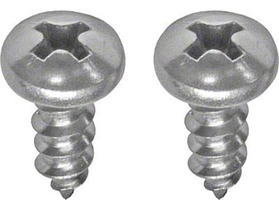 1961-1963 Ford Thunderbird Seat Hinge Elbow Cover Screw Set