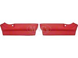 1961-1963 Ford Thunderbird Seat Side Skirts, Red