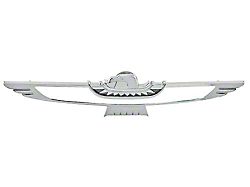 1961-1963 Ford Thunderbird Trunk Lock Ornament Assembly, Chrome, Includes Base & Cover, Coupe