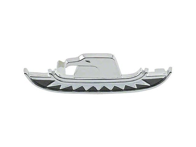 1961-1963 Ford Thunderbird Trunk Lock Ornament Key Hole Cover, Chrome, Convertible