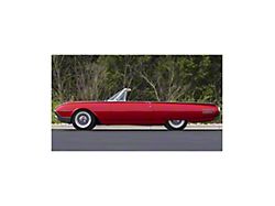 1961-1963 Ford Thunderbird Vent Glass For 2Door Hard Top and Convertible, Right Side