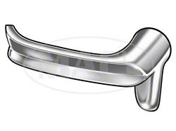 1961-1963 Ford Thunderbird Vent Window Handle, Right, Chrome, No Button