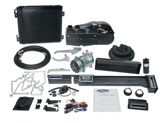 1961-1964 Ford F-100 With 6 Cylinder Vintage Air SureFit Gen IV Complete A/C Kit