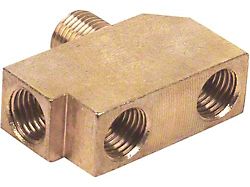 Master Cylinder Brass Block (61-64 Thunderbird)