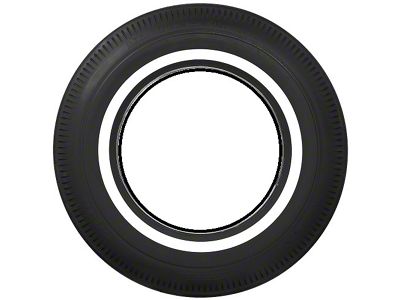 1961-1964 Ford Thunderbird Tire, 800 X 14, 1 Whitewall, Tubeless, BF Goodrich