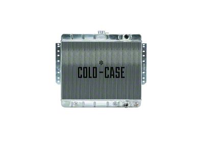 1961-1965 Chevy Impala Fullsize Cold Case Aluminum Radiator, Big 2 Row, With Stamped Tanks