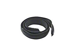 Convertible Top Outer Front Seal, Rubber, Black (61-66 Ford Thunderbird)