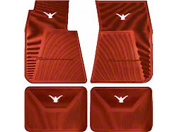 1961-1966 Thunderbird Rubber Front and Rear Floor Mats with T-Bird Script