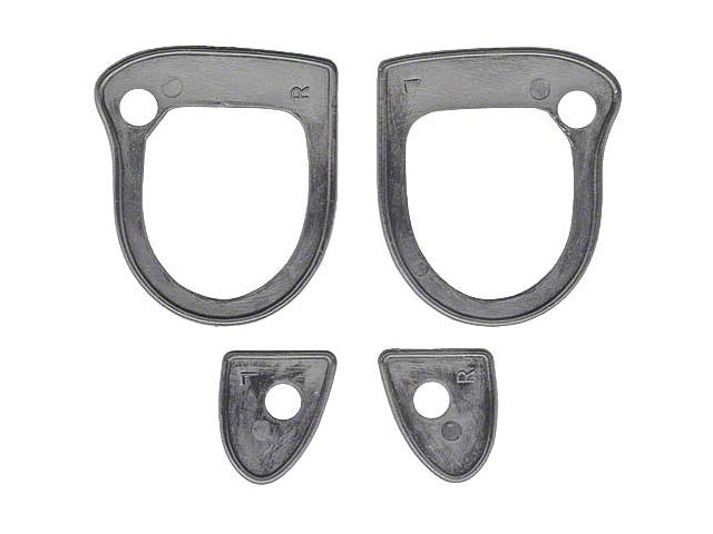 Outside Door Handle Pads (61-67 Econoline)