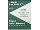 1961-62 Chevy Truck Shop Manual Supplement