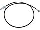 1961-62 Ford Pickup Truck Speedometer Cable Assembly - Overdrive Transmission - F100 Thru F250, 60 Long