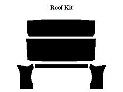 QuietRide Solutions AcoustiSHIELD, Roof Insulation Kit (61-64 F-100; 61-64 F-250; 61-64 F-350)