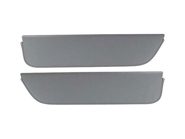 Padded Sun Visor/ Gray Vinyl/ 61-66 Pickup