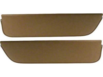 1961-66 Ford Pickup Sun Visors, New Style, Palomino Corinthian Grain Vinyl