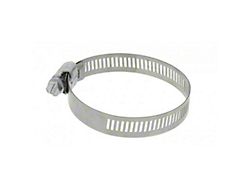 Air Cleaner Clamp For Two Barrel Carburetor, Stainless Steel, 2 5/8 (61-66 Econoline)