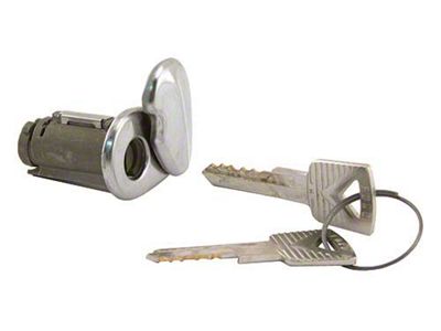 1961-67 Ford Econoline Door Lock Cylinder, Right Front Door, Side Door Or Back Door (Fits all Ford body styles)