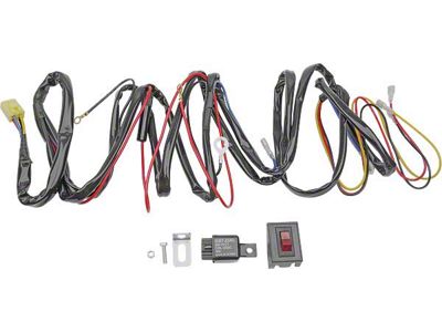 Fog Light Wiring Harness Kit/ 12 Volt/ Incl Switch