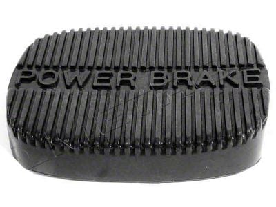 1961 Chevy-GMC Suburban Power Brake Pedal Pad, Metro Moulded Parts