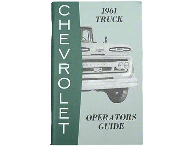 1961 Chevy Truck Owners Manual