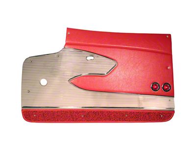 1961 Corvette Deluxe Door Panels, With S-Trim (Convertible)